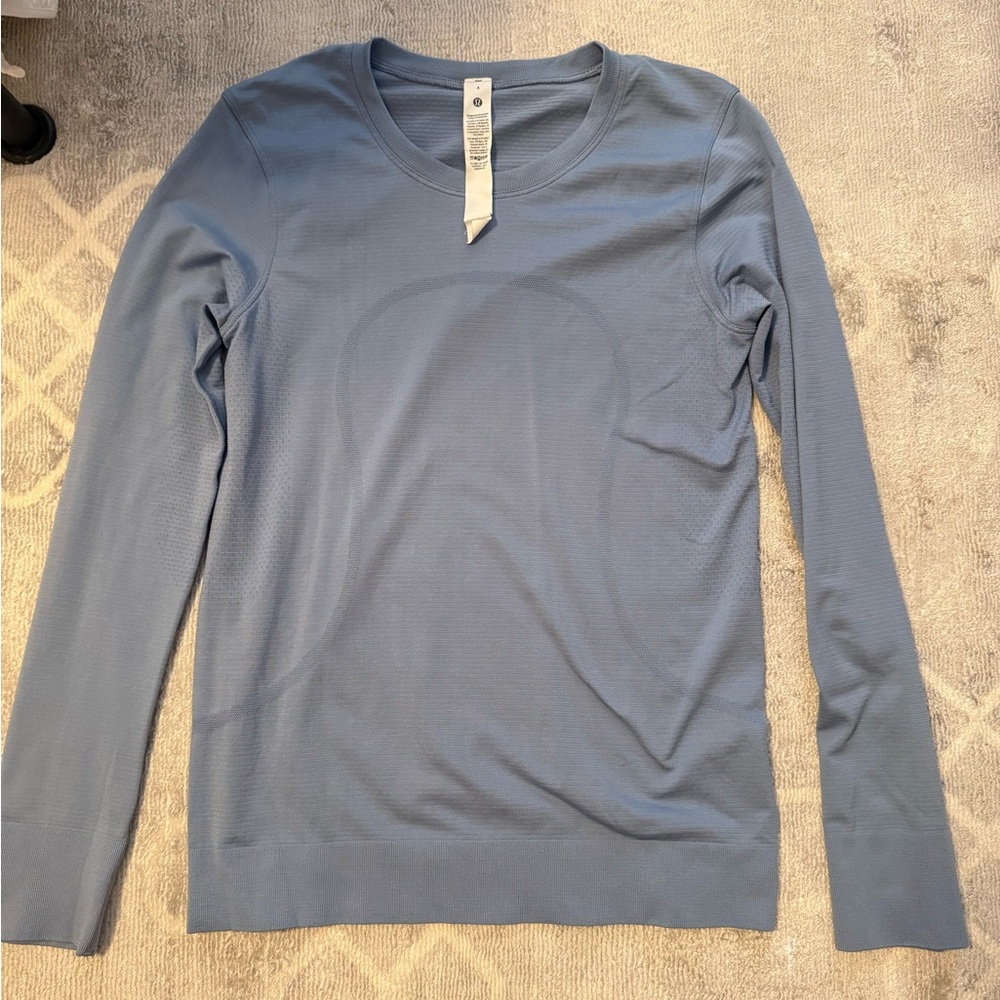 lululemon swiftly Long Sleeve relaxed fit - Blue